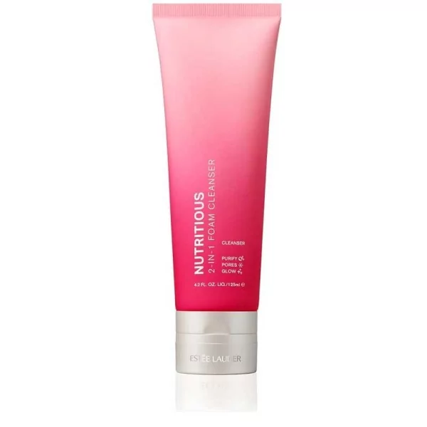 Estée lauder nutritious nettoyant moussant 2-en-1