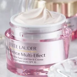 Estée lauder resilience multi-effect crème tri-peptide visage et cou spf15
