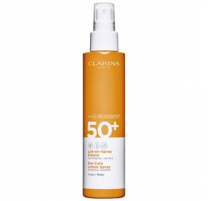 Clarins lait-en-spray-solaire spf 50+