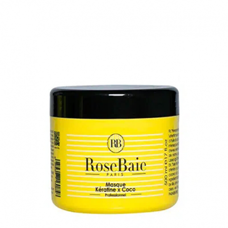 Rose baie masque kératine et coco