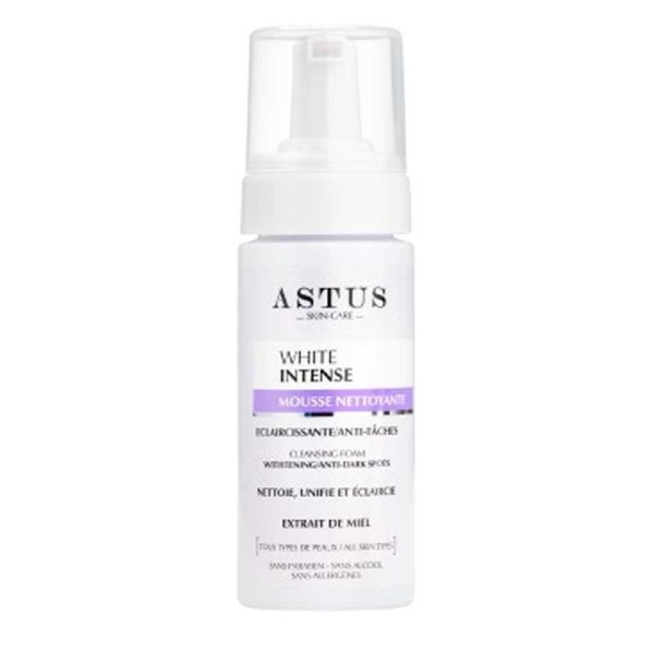 Astus white intense mousse nettoyant éclaircissant & anti tâches