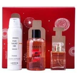 Astus coffret fan night or elixir de parfum Astus coffret fan night or elixir de parfum