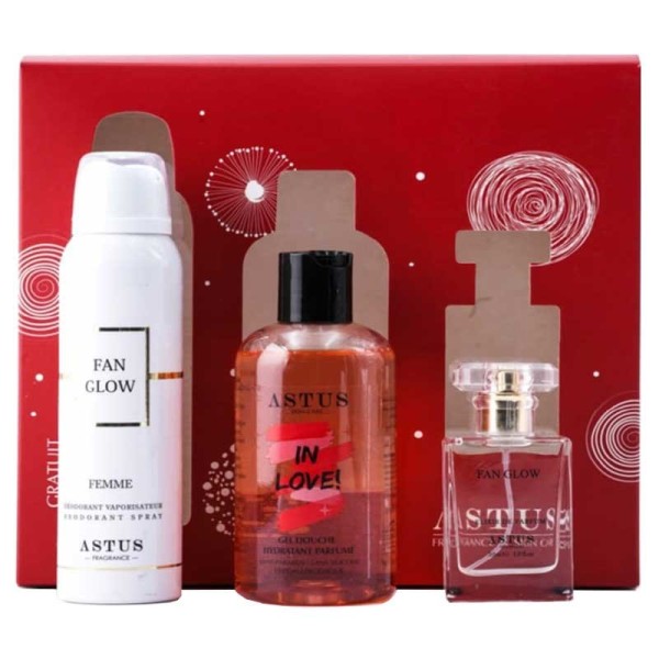 Astus coffret fan glow elixir de parfum