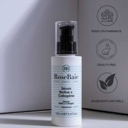 Rose baie sérum biotine et collagène