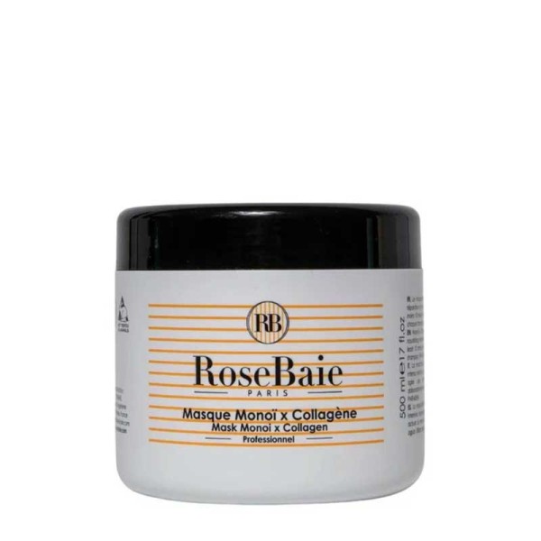 Rose baie masque monoï et collagène