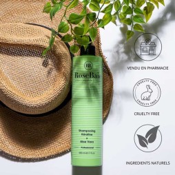 Rose baie shampoing aloe vera