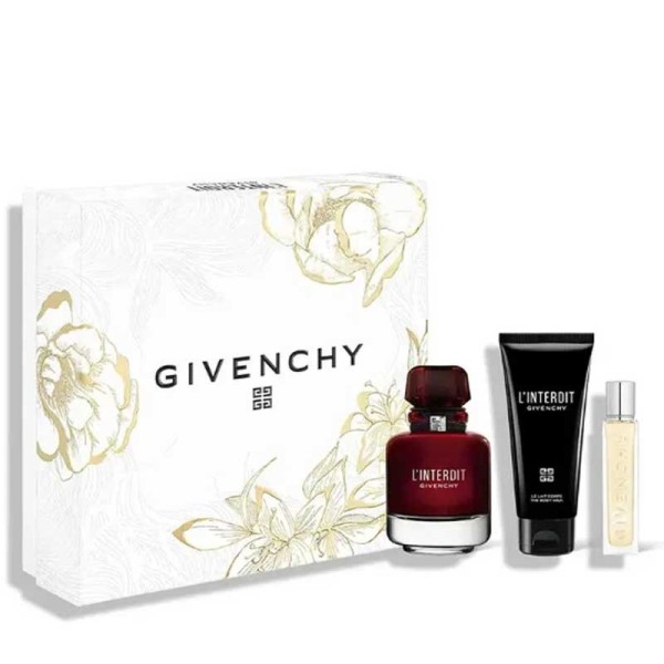 Givenchy coffret l'interdit eau de parfum rouge