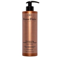Rose baie shampoing kératine et huile d'argan