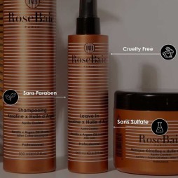 Rose baie leave in kératine et huile d'argan Rose baie leave in kératine et huile d'argan