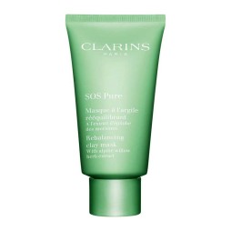 Clarins sos pure - masque à l'argile rééquilibrant Clarins sos pure - masque à l'argile rééquilibrant