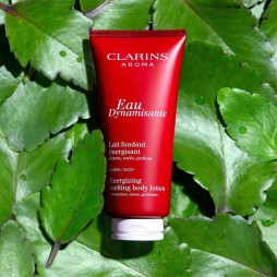 Clarins eau dynamisante lait fondant énergisante
