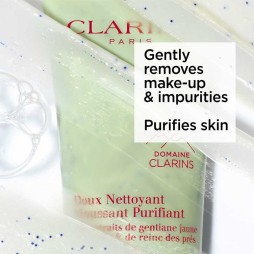 Clarins doux nettoyant moussant purifiant