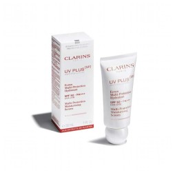 Clarins ecran multi-protection hydratant UV plus Anti-pollution SPF50 - rose