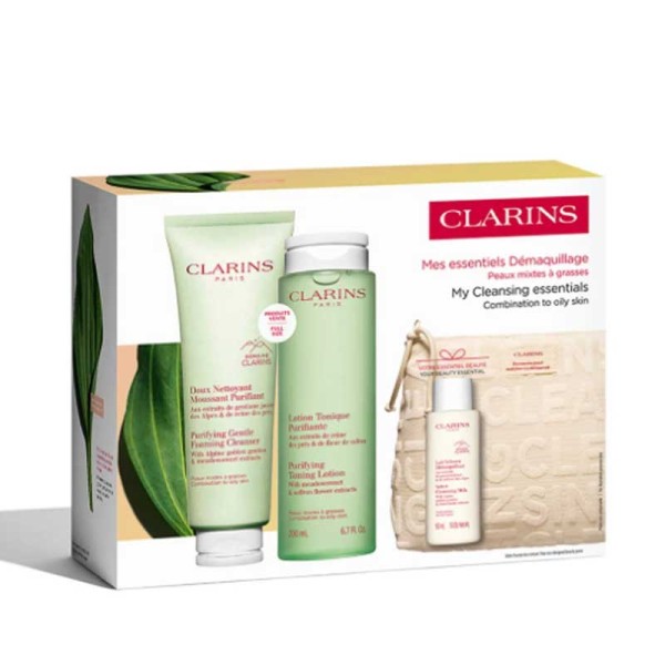 Clarins coffret mes essentiels démaquillage