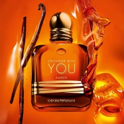 Armani stronger with you amber eau de parfum