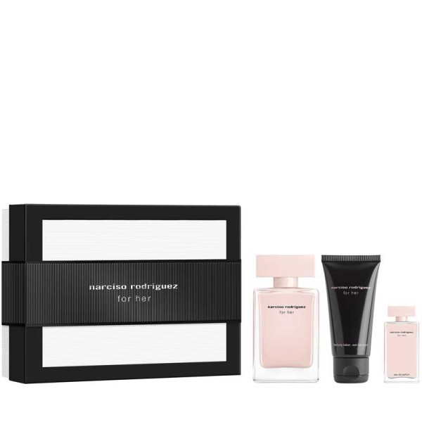 Narciso rodriguez coffret for her eau de parfum