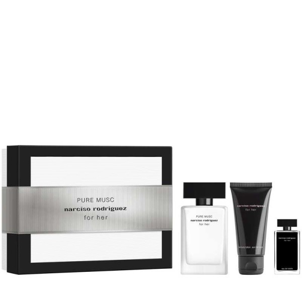 Narciso rodriguez coffret pure musc for her eau de parfum