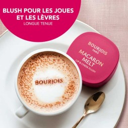 Bourjois blush macaron melt lip & cheek flush