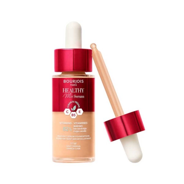 Bourjois fond de teint serum  healthy mix  clean