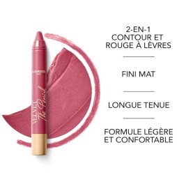 Bourjois crayon rouge à lèvres velvet the pencil