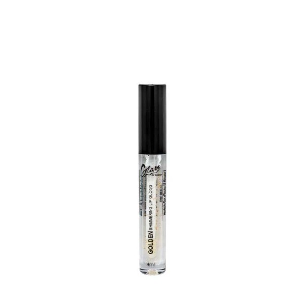 Glam gloss dorée scintillant