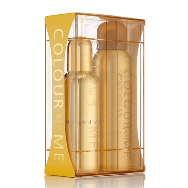 Colour me coffret gold eau de parfum
