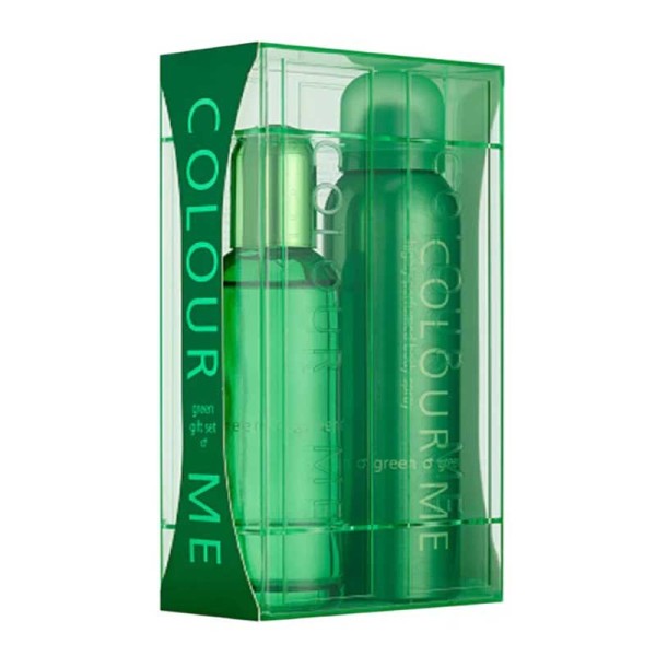 Colour me coffret green eau de parfum