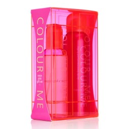 Colour me coffret neon pink eau de parfum