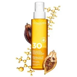 Clarins huile solaire embellissant spf30