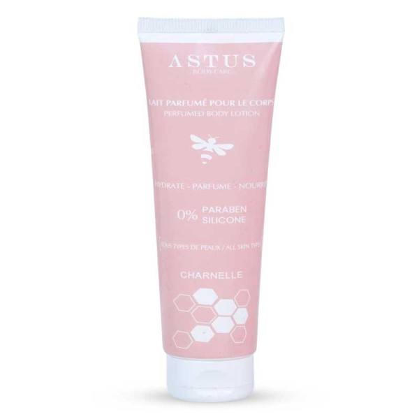 Astus lait parfumé pour le corps charnelle