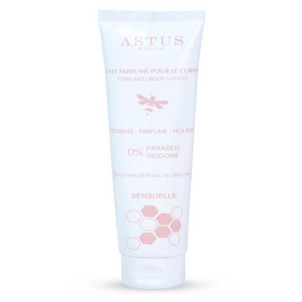 Astus lait parfumé pour le corps sensuelle
