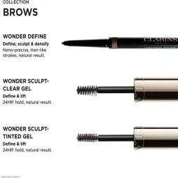 Clarins wonder sculpt fixateur sourcils teinté