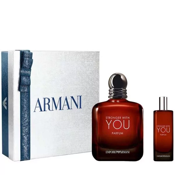 Armani coffret stronger with you le parfum