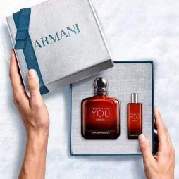 Armani coffret stronger with you le parfum