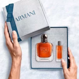 Armani coffret stronger with you intensely eau de parfum